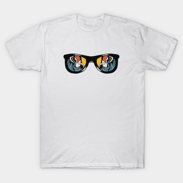 Summer Sunglasses Tattoo T-Shirt by growingartwork